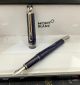2021! New Copy Mont Blanc Around the World in 80 days Rollerball pen 145 Midsize Blue Barrel (3)_th.jpg